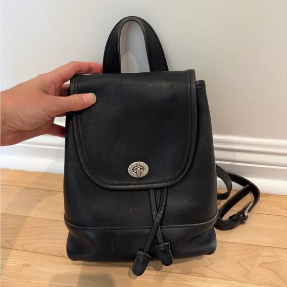 Vintage Coach Backpack - Picture 1 of 8